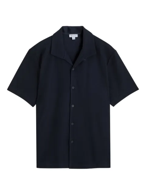 Sunspel short-sleeved jersey shirt