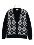 Officine Generale Miles cardigan - Blue