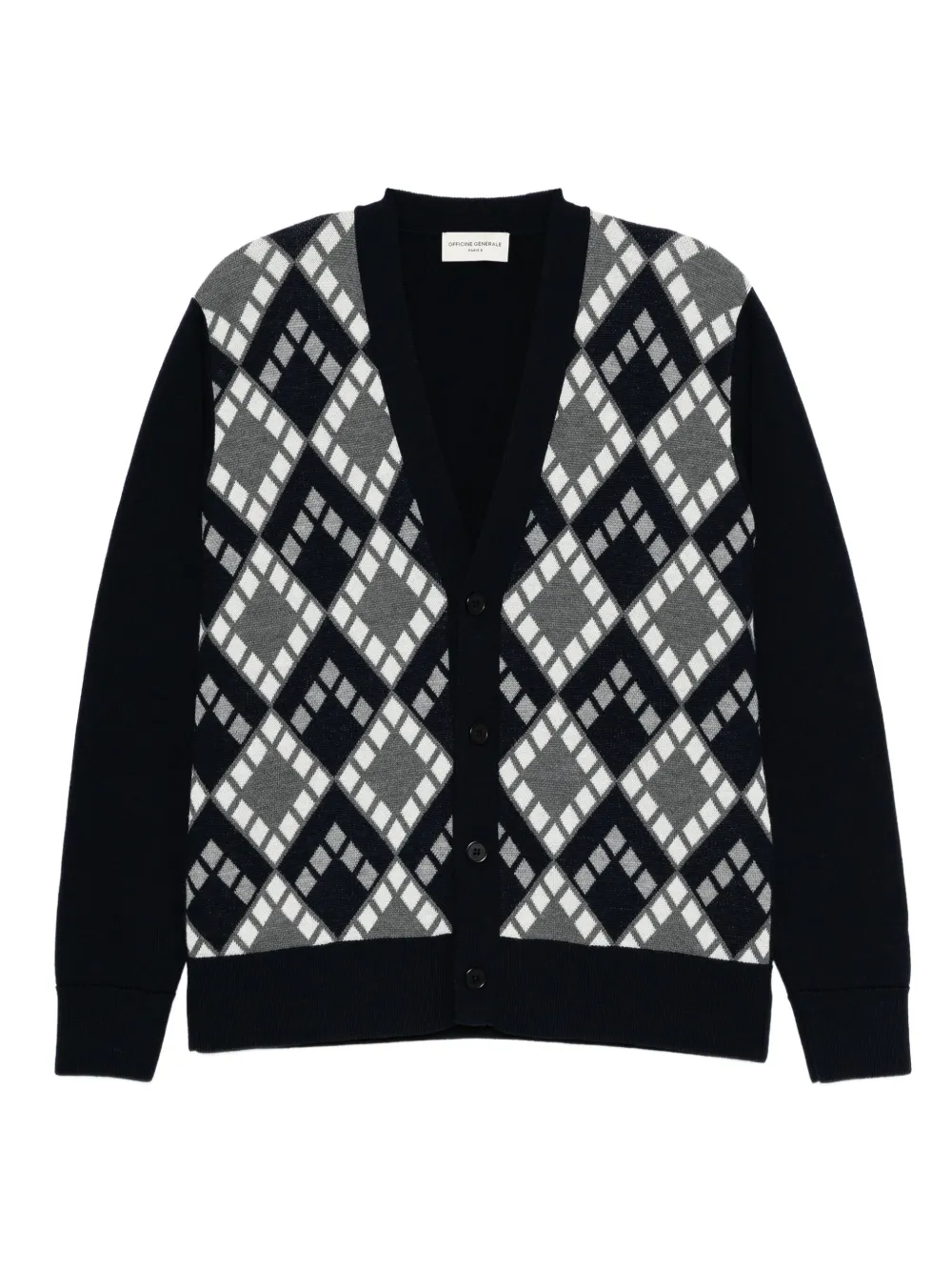 Officine Generale Miles cardigan - Blu