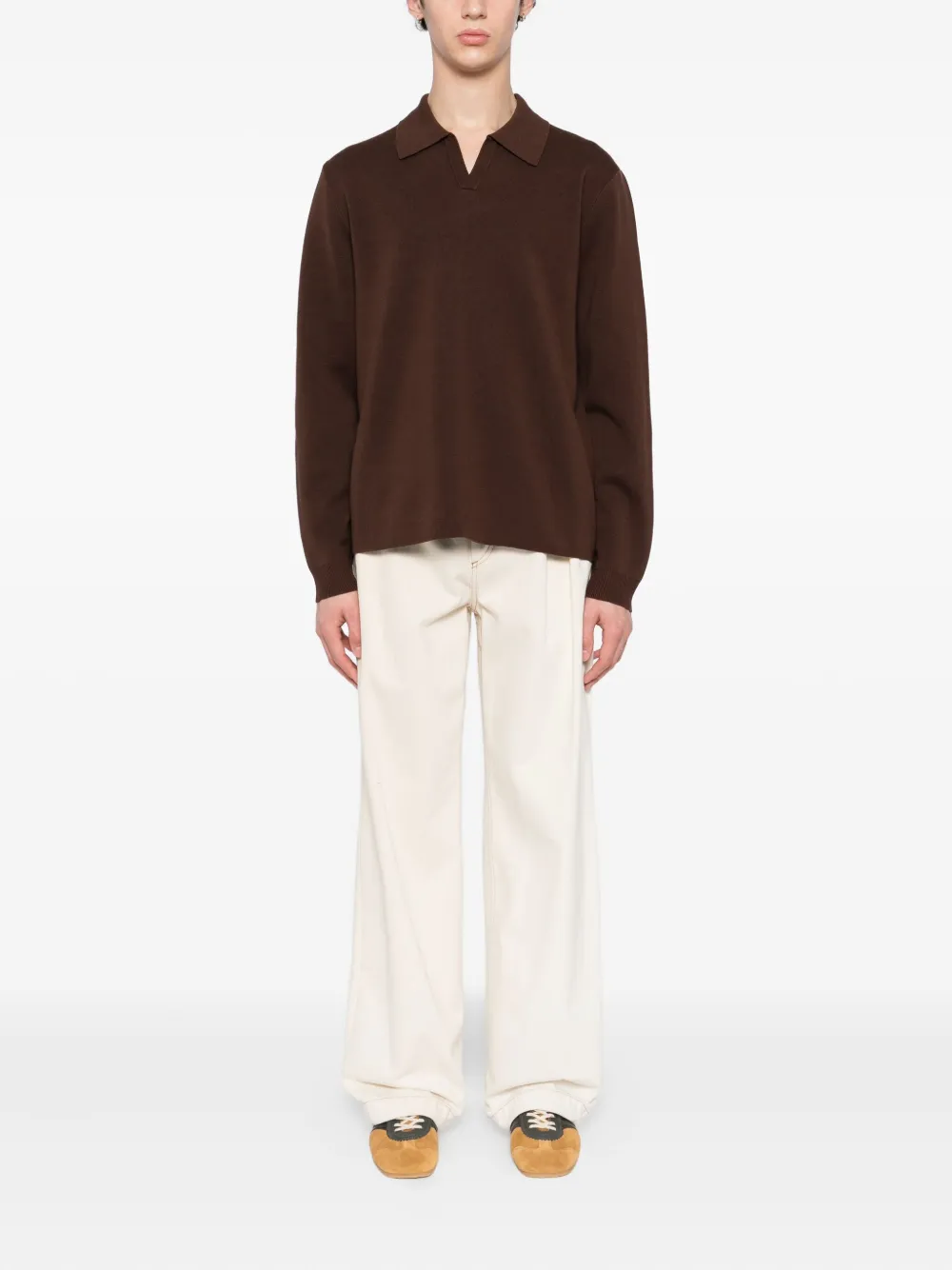 Wax London Carter poloshirt - Bruin