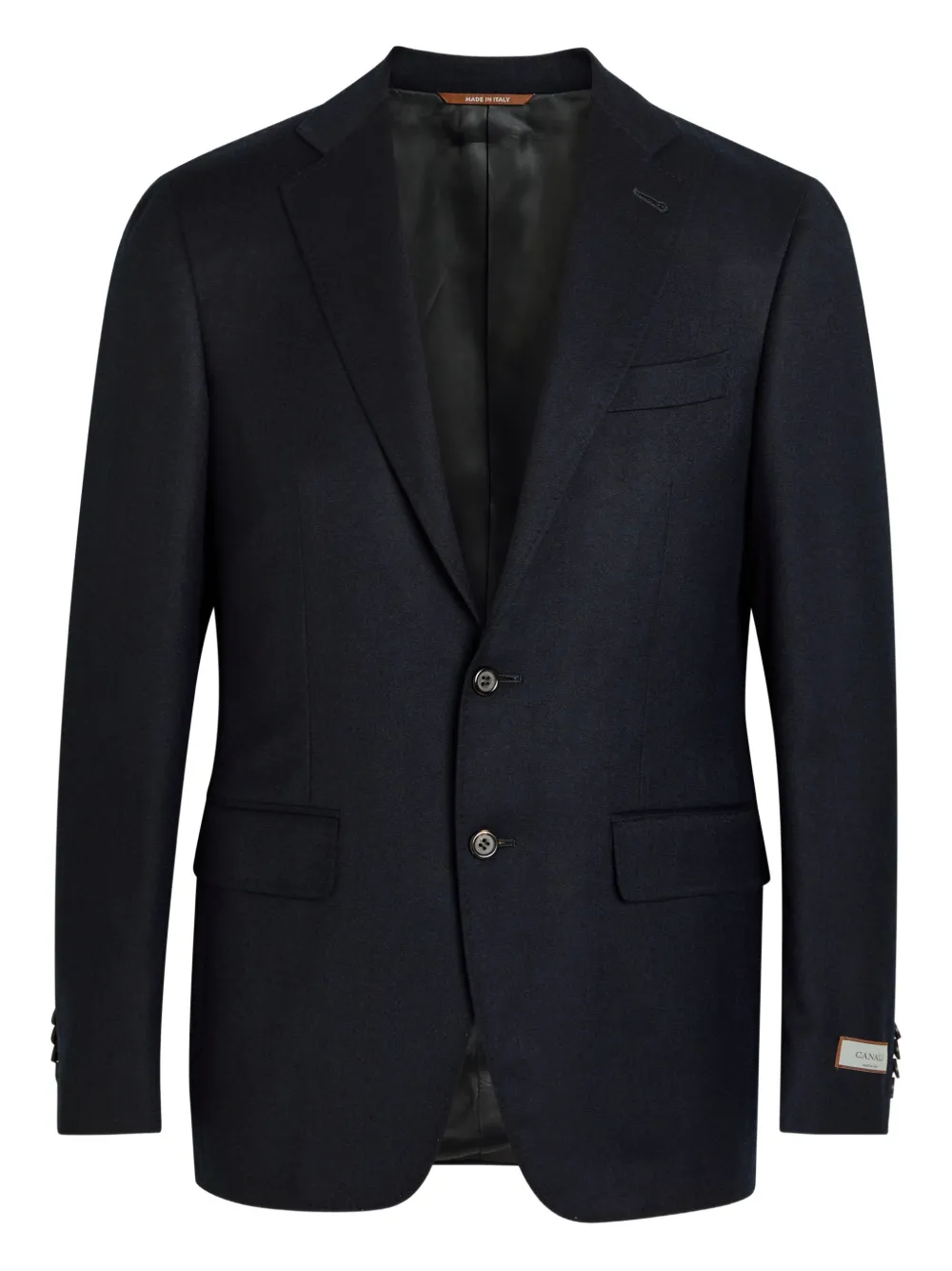 Canali single-breasted blazer - Blau