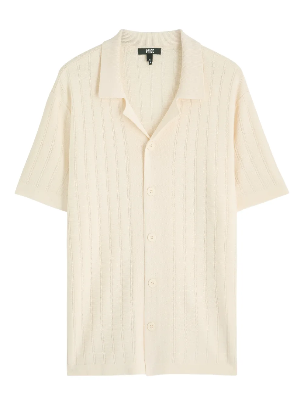 PAIGE Copley knitted shirt - Nude