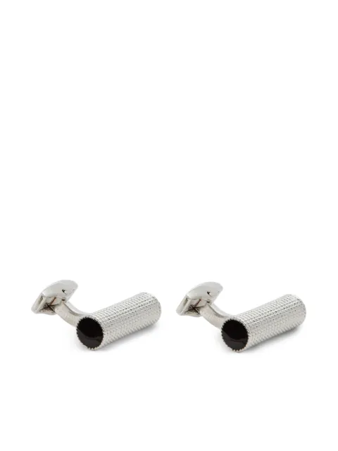 Tateossian cylinder rope cufflinks