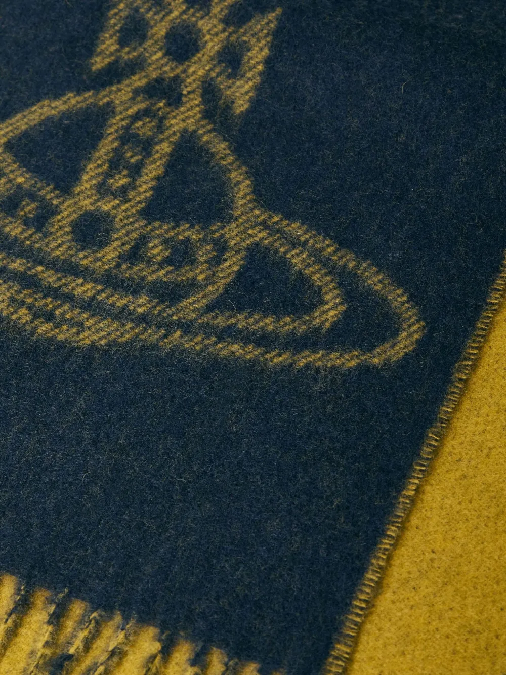 Vivienne Westwood logo fringed scarf | Image 2