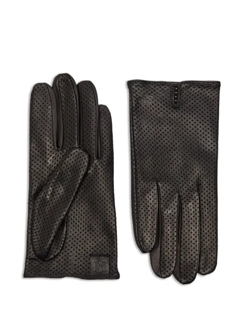 HANDSOME STOCKHOLM Statement perforated gloves
