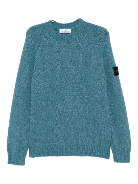 Stone Island suéter con parche del logo