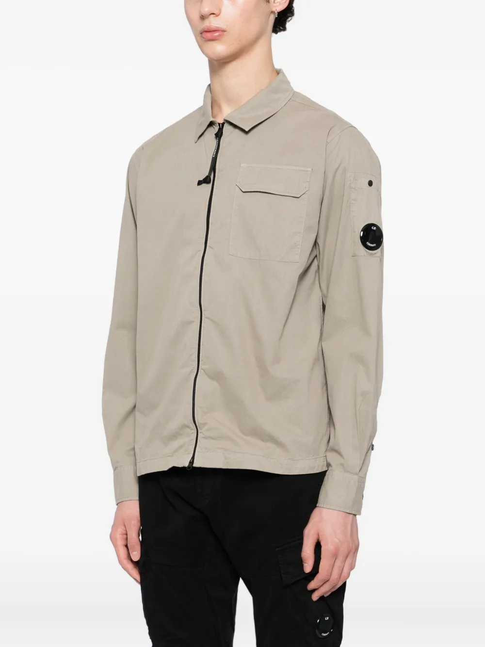 C.P. Company Gabardine shirtjack Beige
