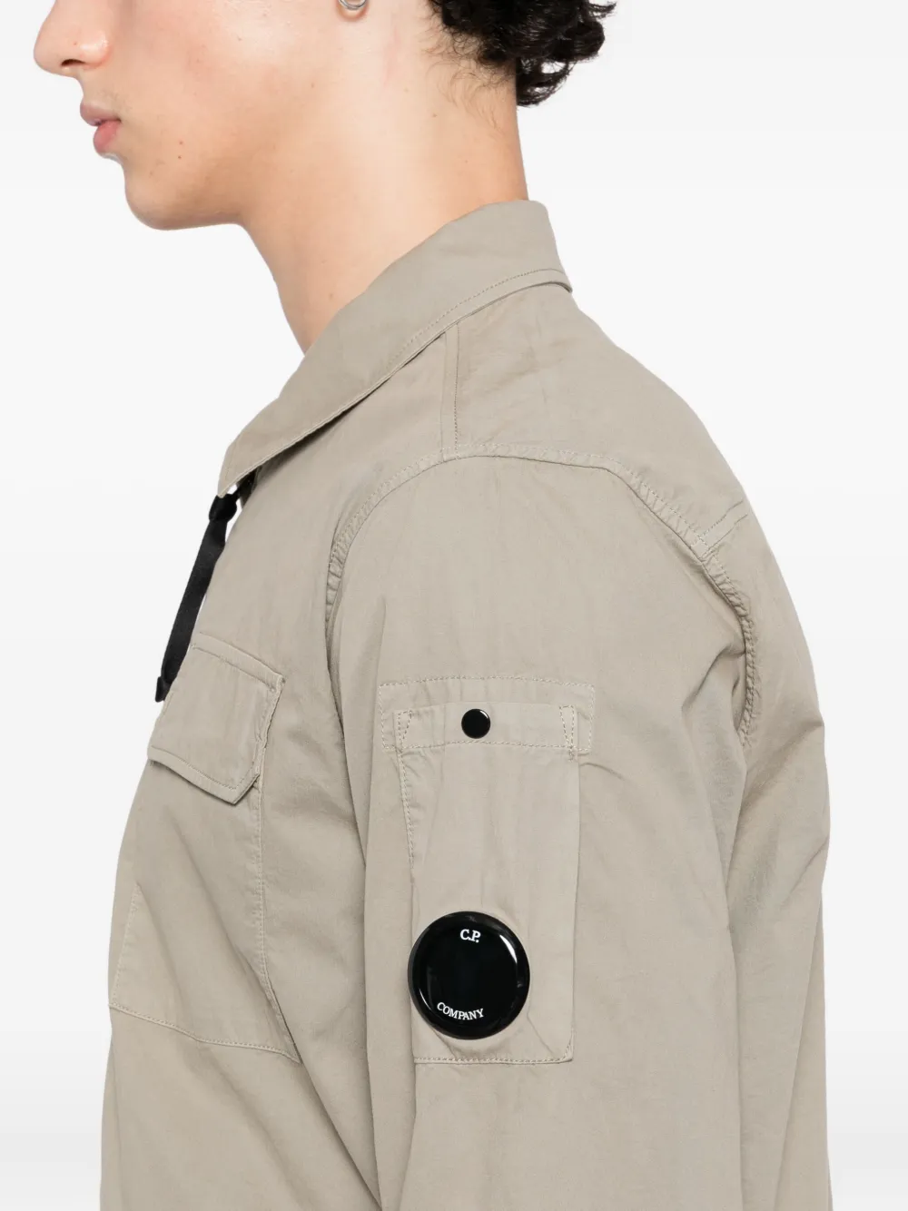 C.P. Company Gabardine shirtjack Beige