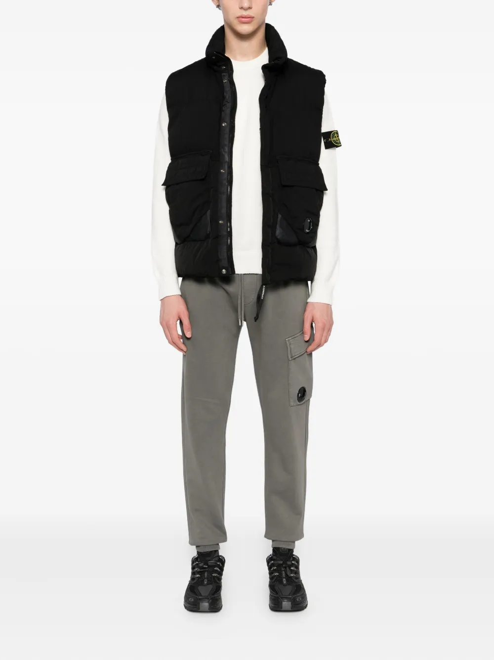C.P. Company Diagonal cargo joggingbroek - Groen