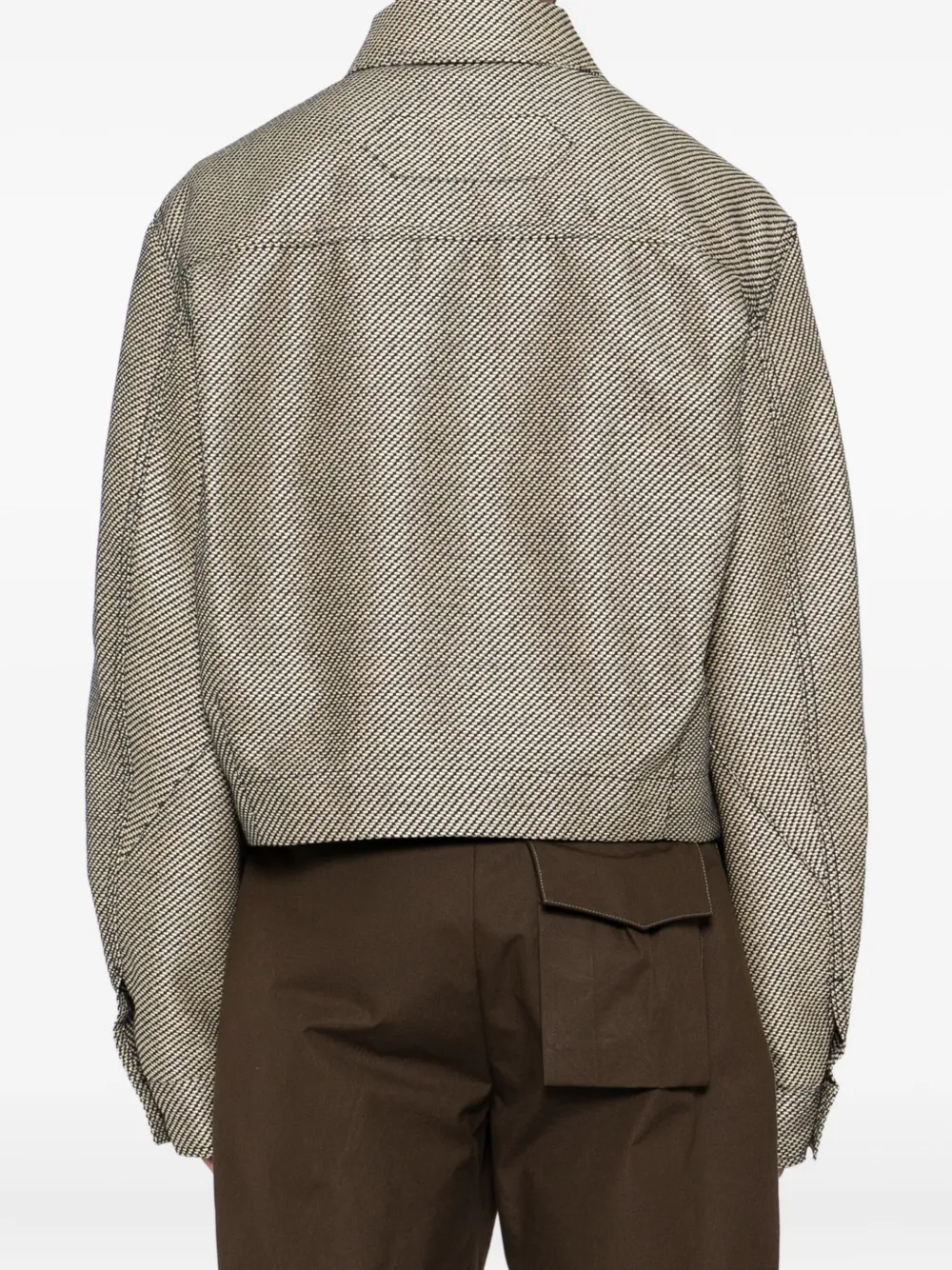 Jacquemus Canevas de-Nîmes jack Blauw