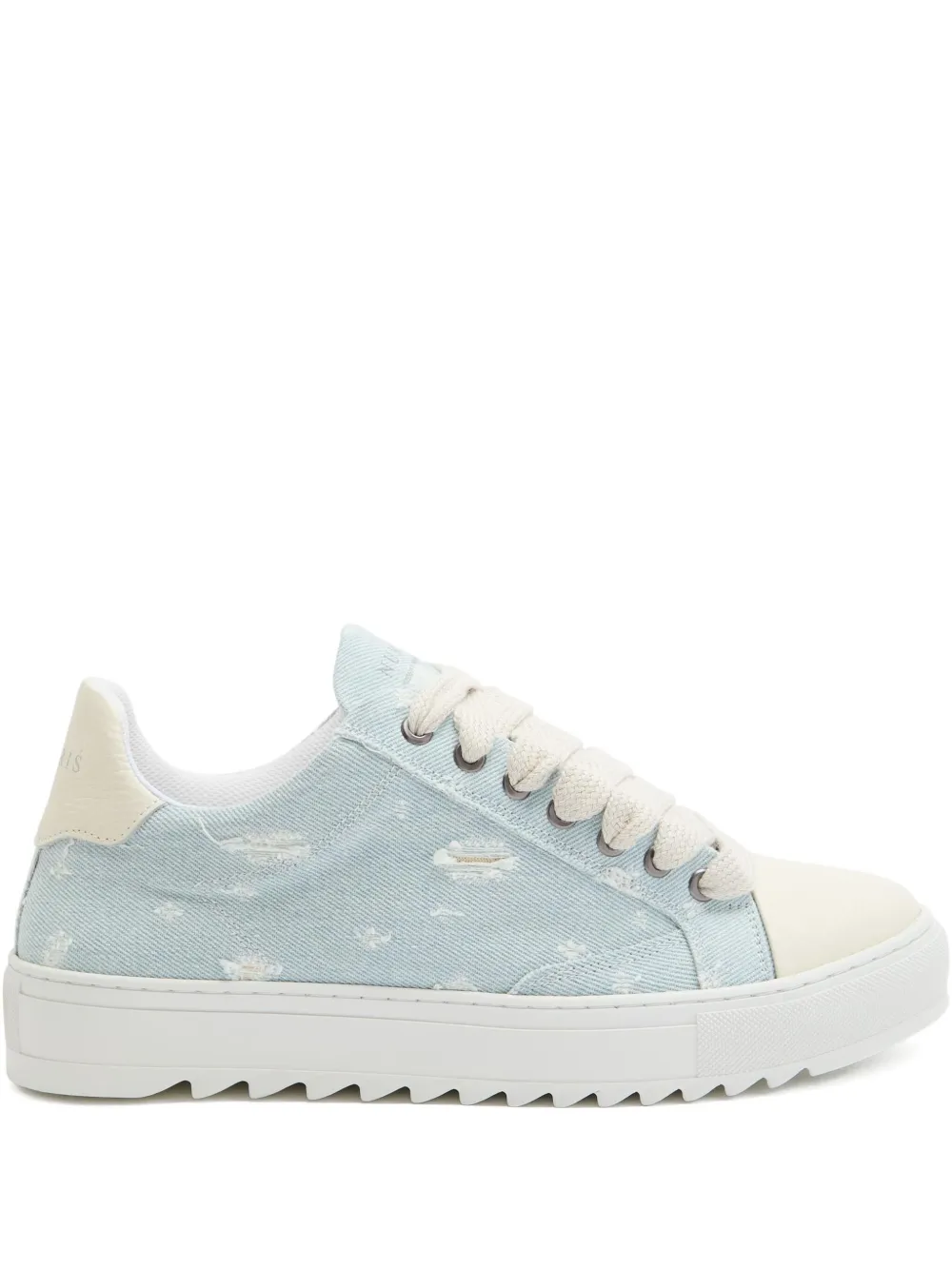 NUMERIS Atelier raw denim sneakers | Blue | Image 1