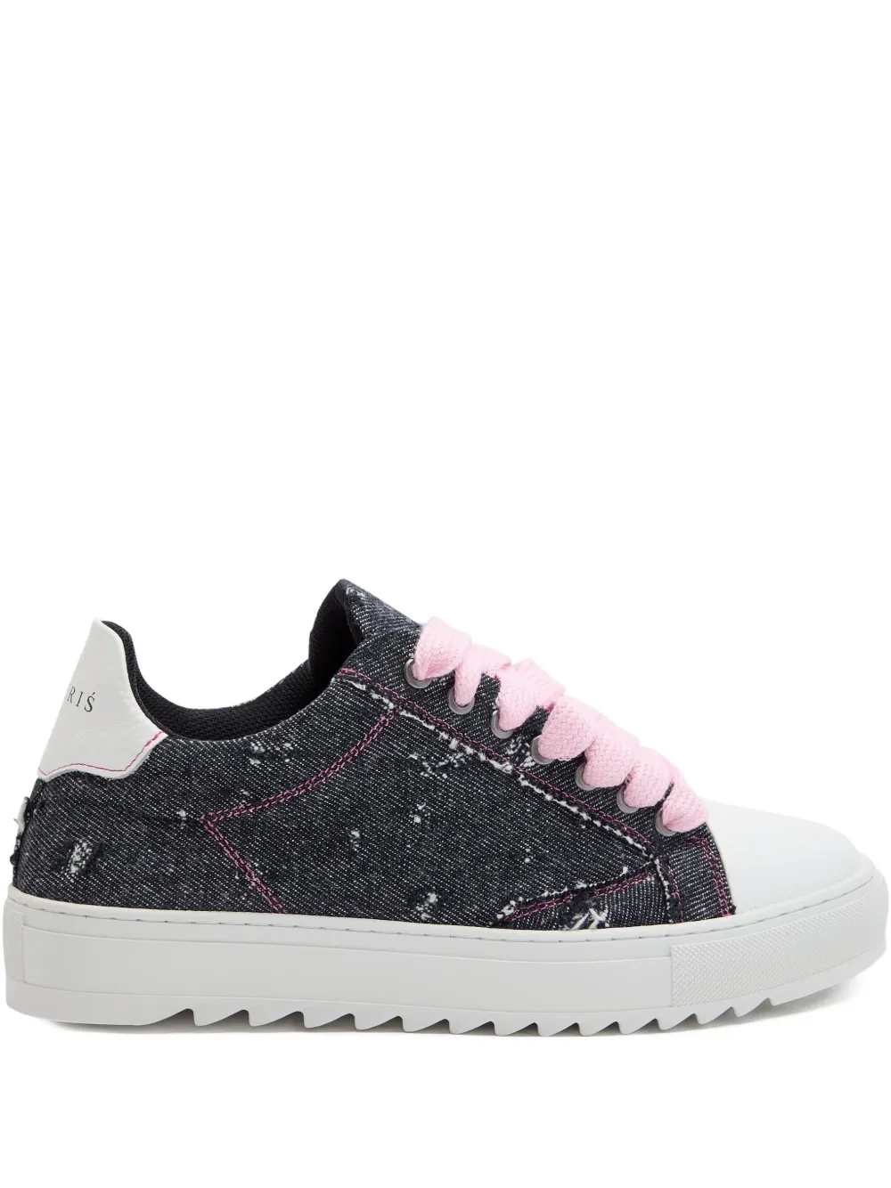 NUMERIS Atelier denim sneakers | Black | Image 1