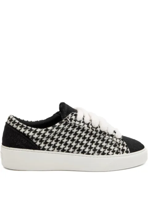 NUMERIS Signet houndstooth sneakers