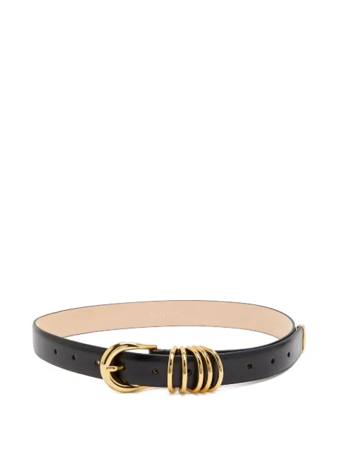 Déhanche leather belt