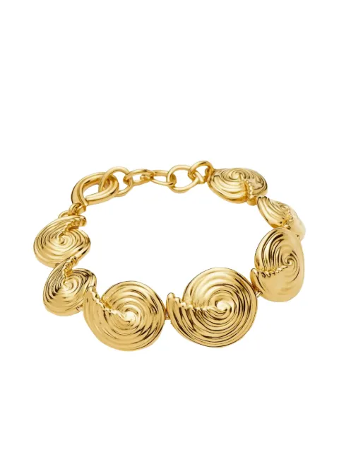 Missoma Spiral chain bracelet