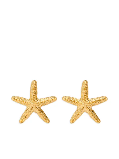 Kenneth Jay Lane starfish stud earrings