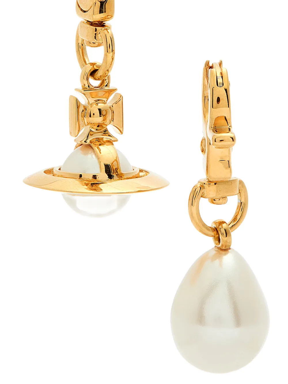 Vivienne Westwood small Claude earrings - Goud