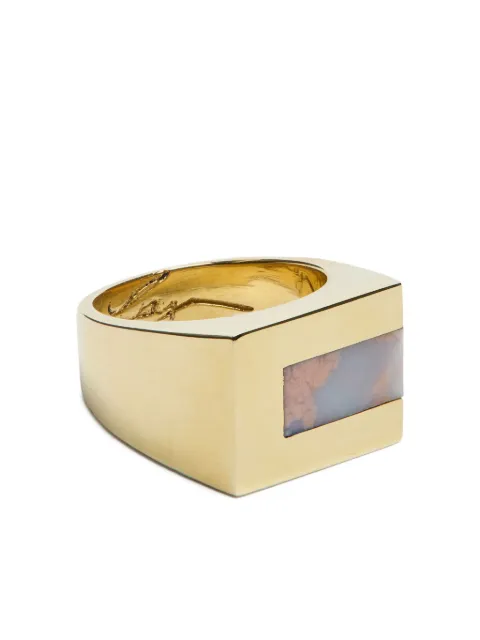 Legier stone-embellishment ring