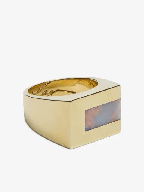 Legier bague sertie de pierres