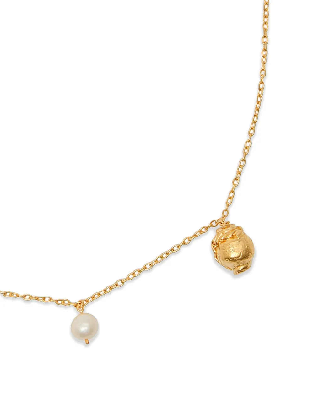  Completedworks Flower.charm Necklace - Gold 