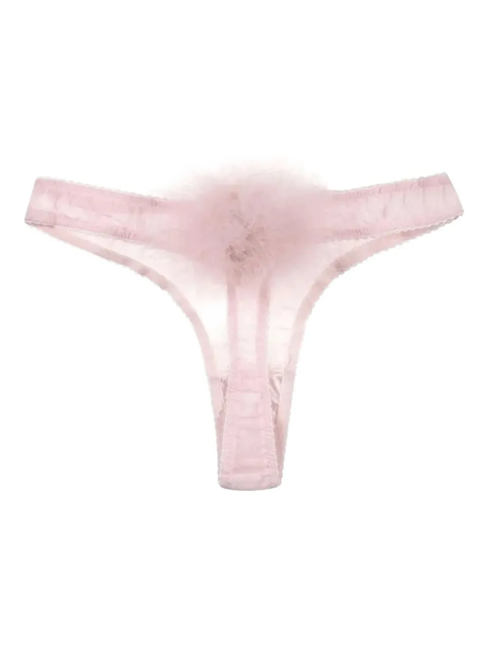 Gilda & Pearl Diana pompom thong | Pink | Image 1
