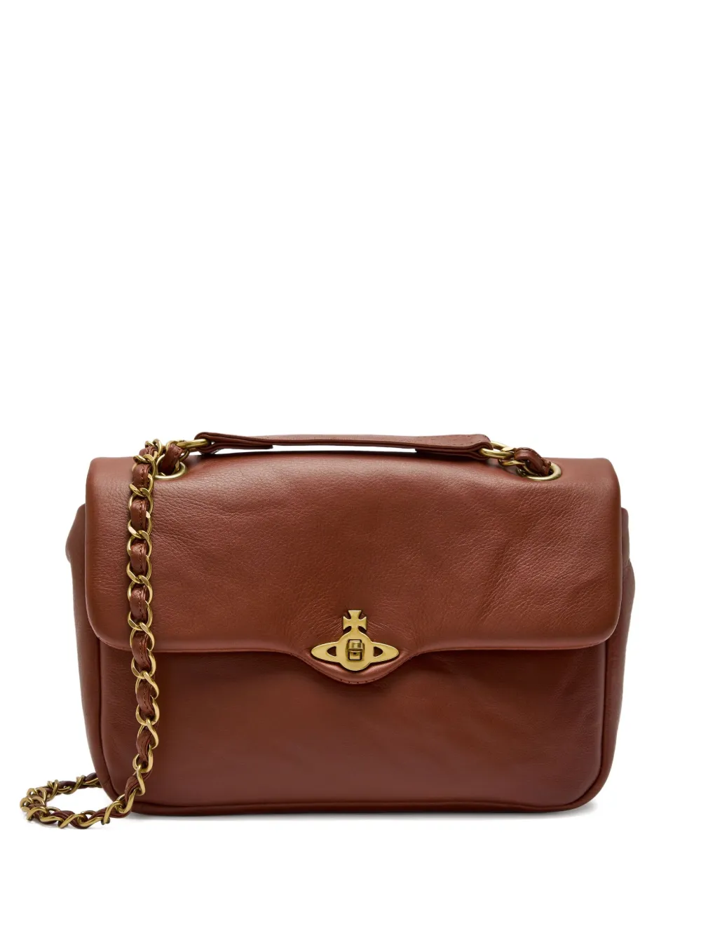 Vivienne Westwood small Anita shoulder bag - Brown