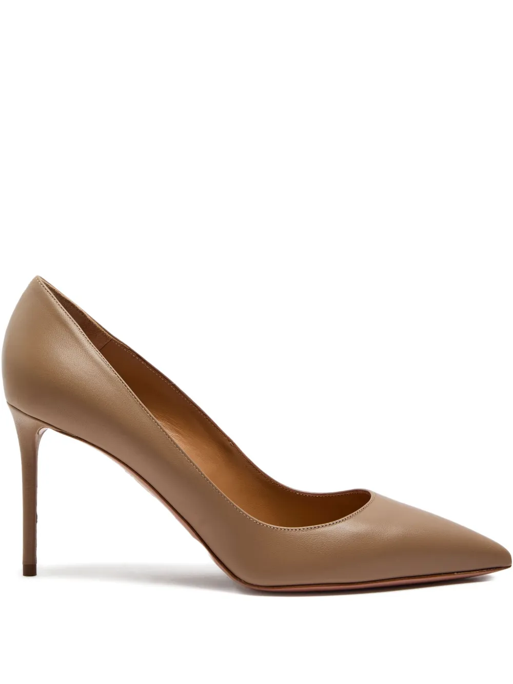 Aquazzura 85 mm Purist pumps Bruin