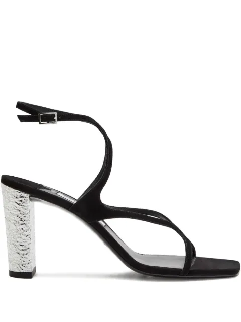 Jimmy Choo 85mm Azie textured sandals