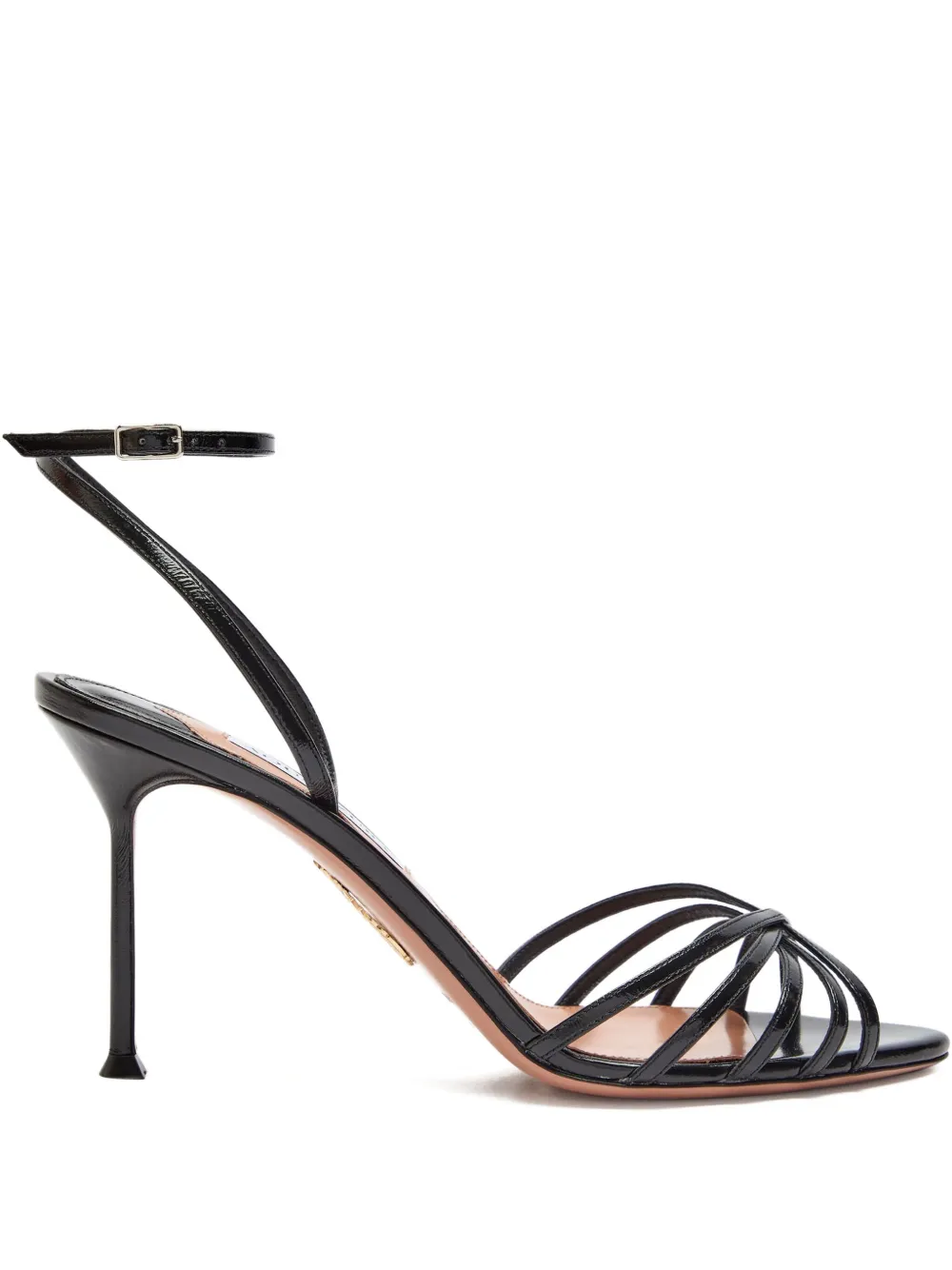Aquazzura 85 mm Tell Me sandalen met bandjes Zwart