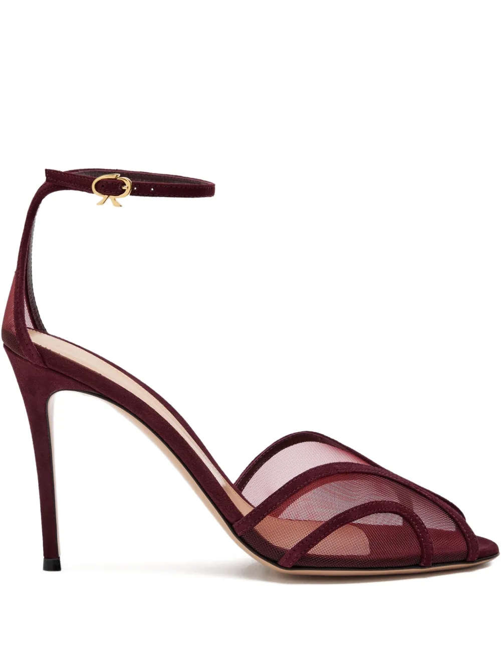 Gianvito Rossi Sandalen met open neus Rood