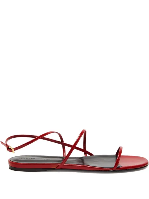 KHAITE sandalias planas con tiras