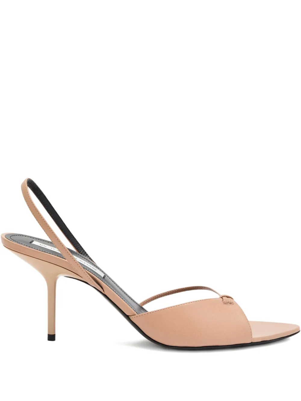 Victoria Beckham 75mm leather sandals Beige