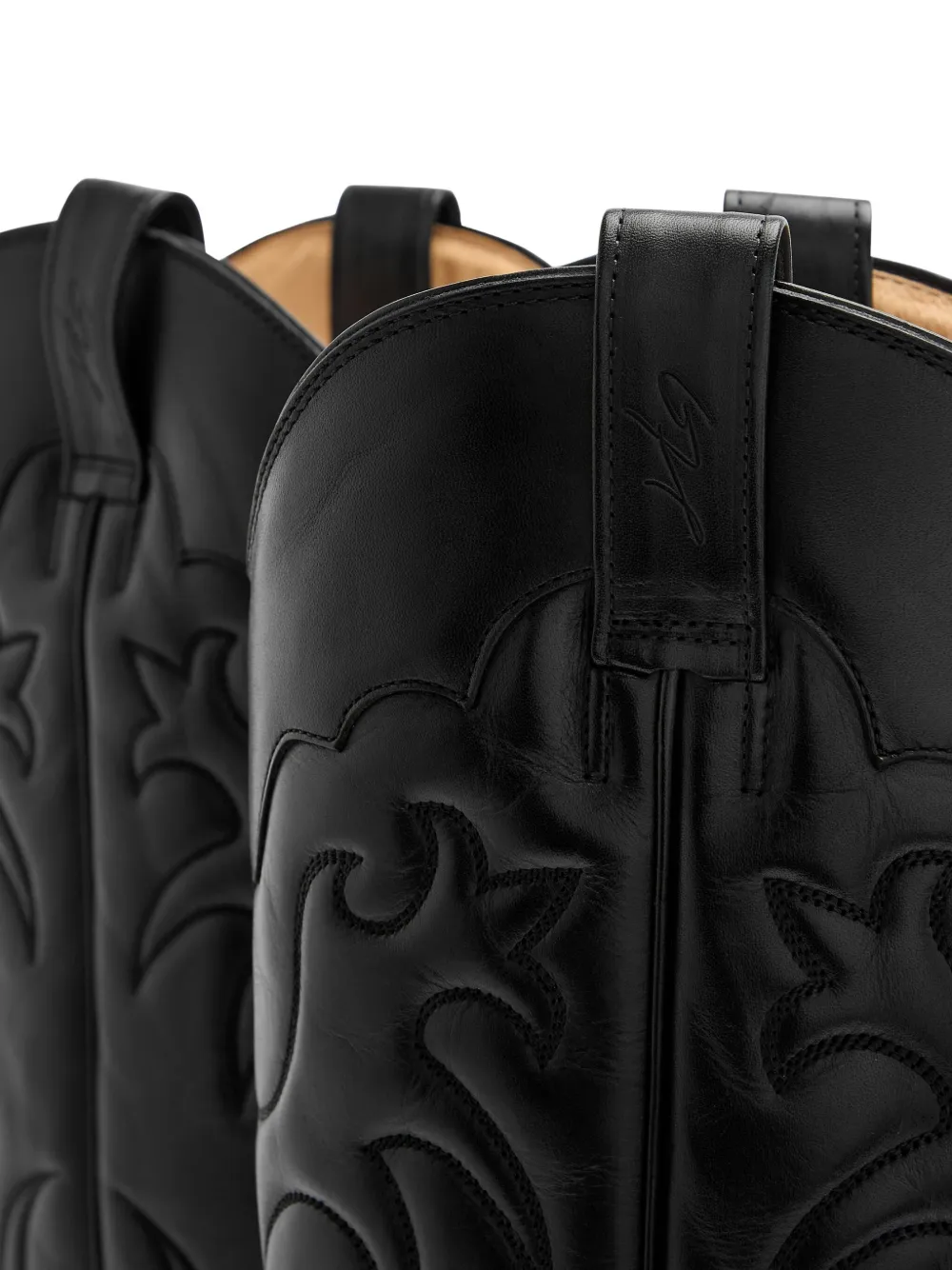 Gabriela Hearst 50mm Capitana Cowboy Boots In Multi