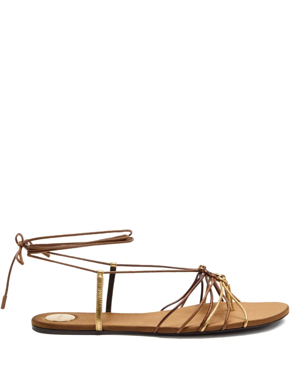 Saint Laurent strappy bridget sandals Bruin