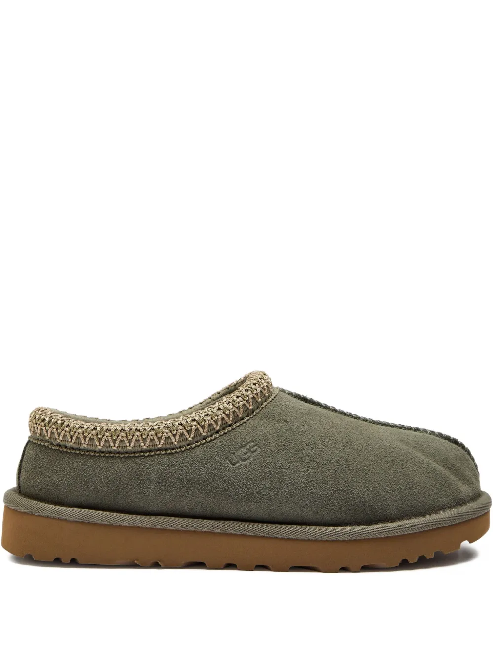 UGG Tasman II braided-trim slippers Groen