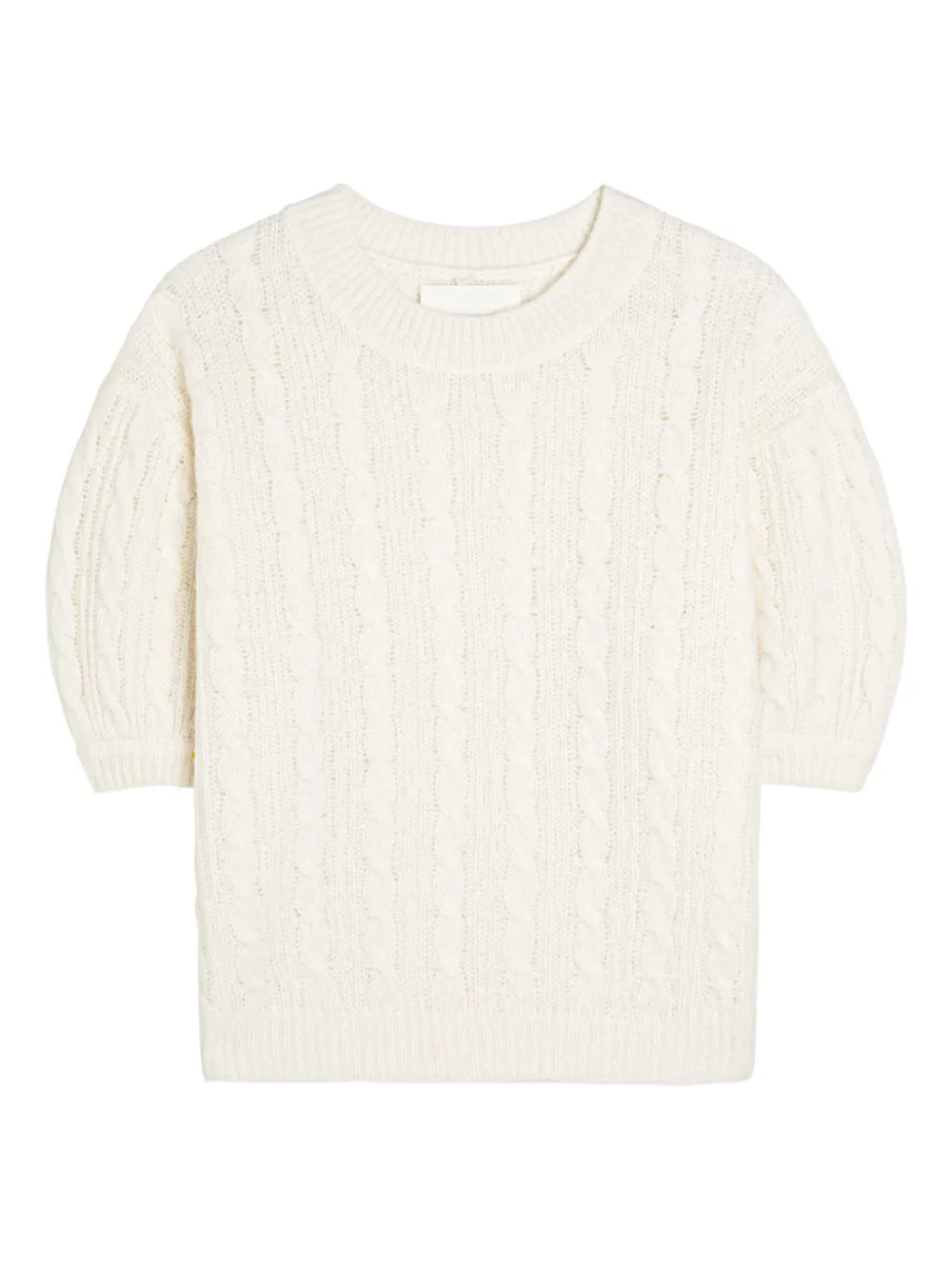 Lisa Yang Kenzie cable-knit top - Toni neutri