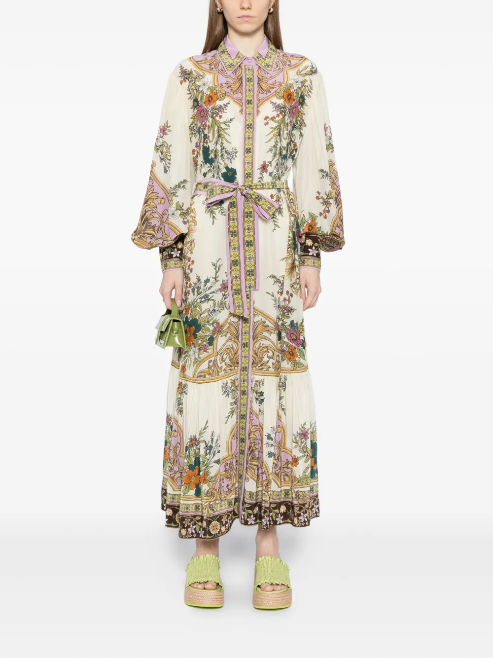 ALEMAIS Antoinette shirt-dress - Beige