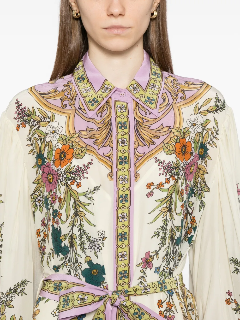 ALEMAIS Antoinette blousejurk Beige