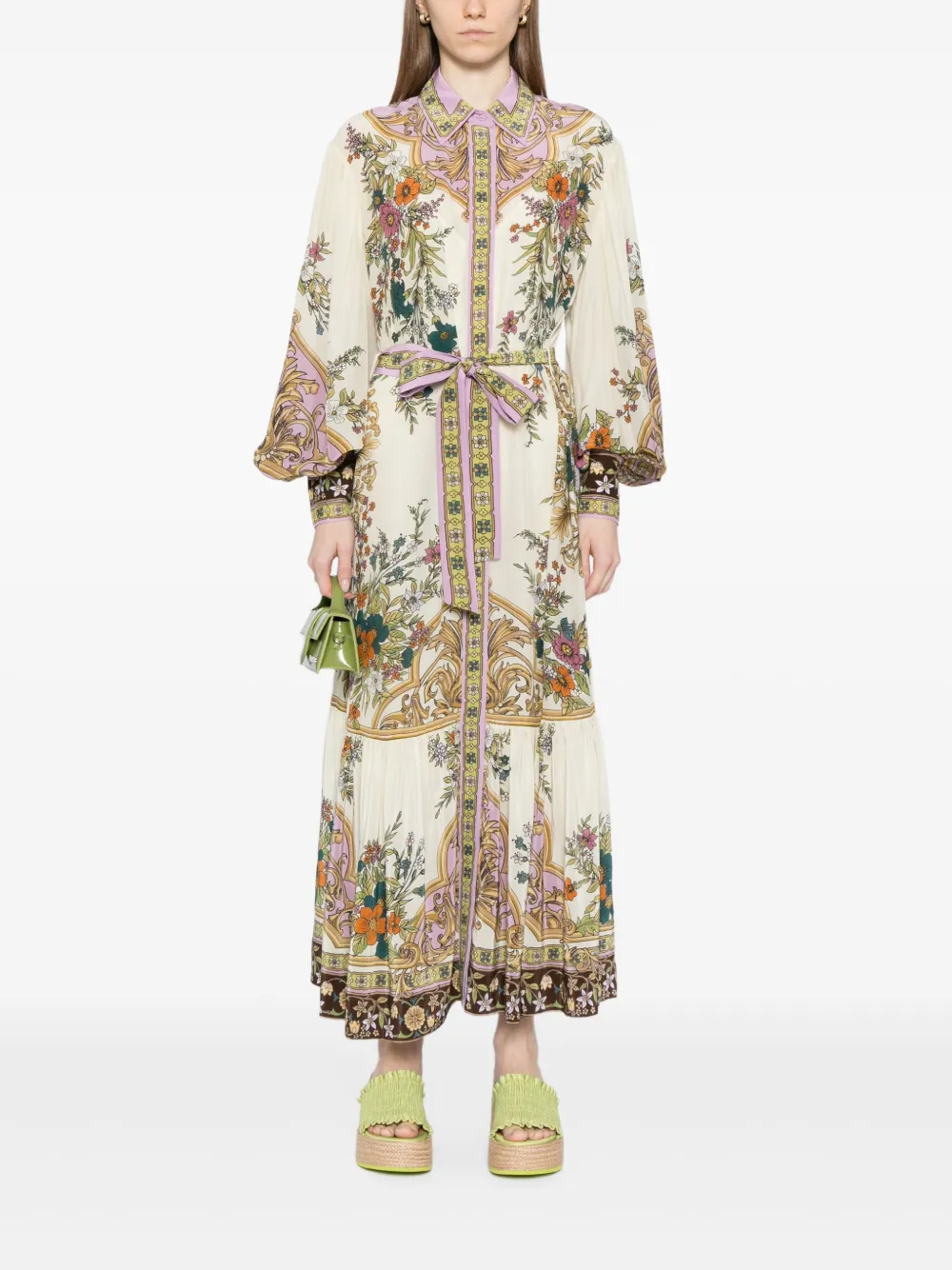 ALEMAIS Antoinette blousejurk Beige