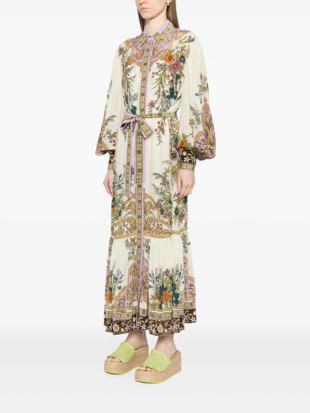 ALEMAIS Antoinette blousejurk Beige