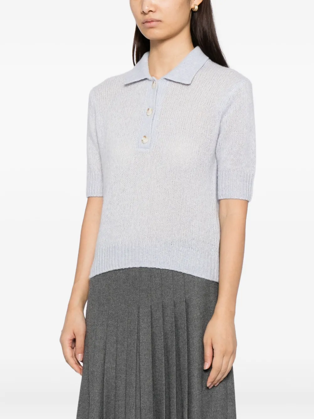 Lisa Yang Masy poloshirt Blauw