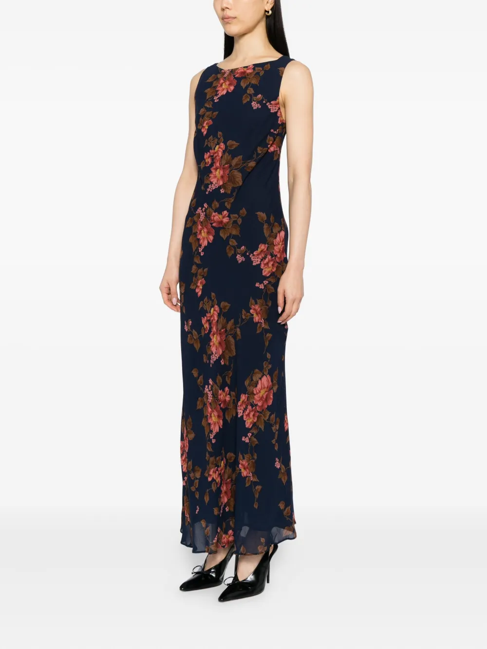 Reformation Prescott jurk Blauw