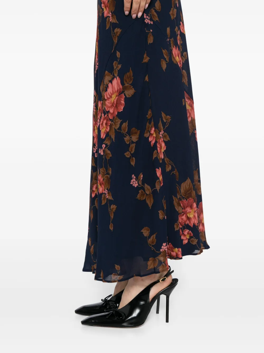 Reformation Prescott jurk Blauw