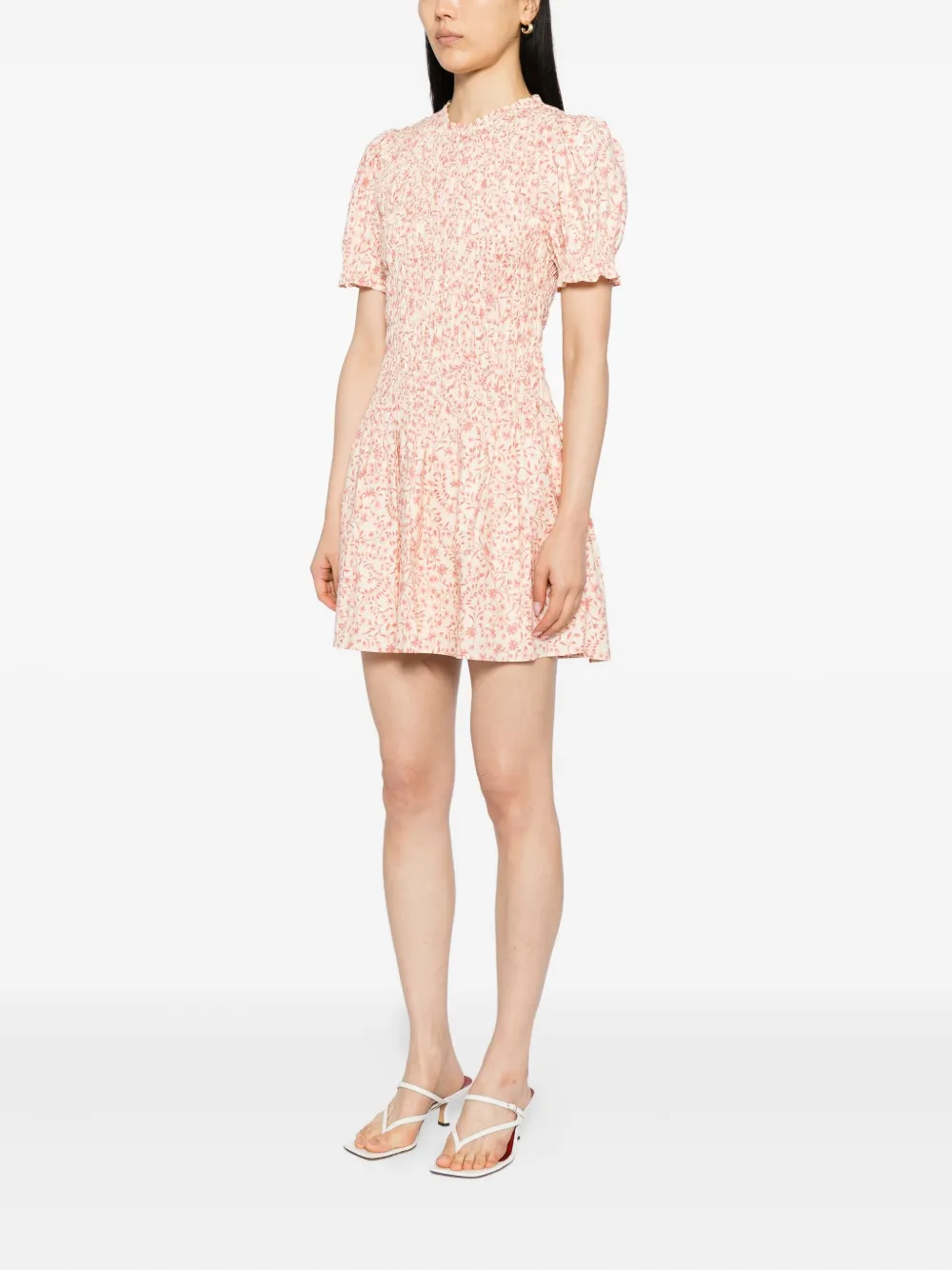 Reformation Leannah jurk Roze