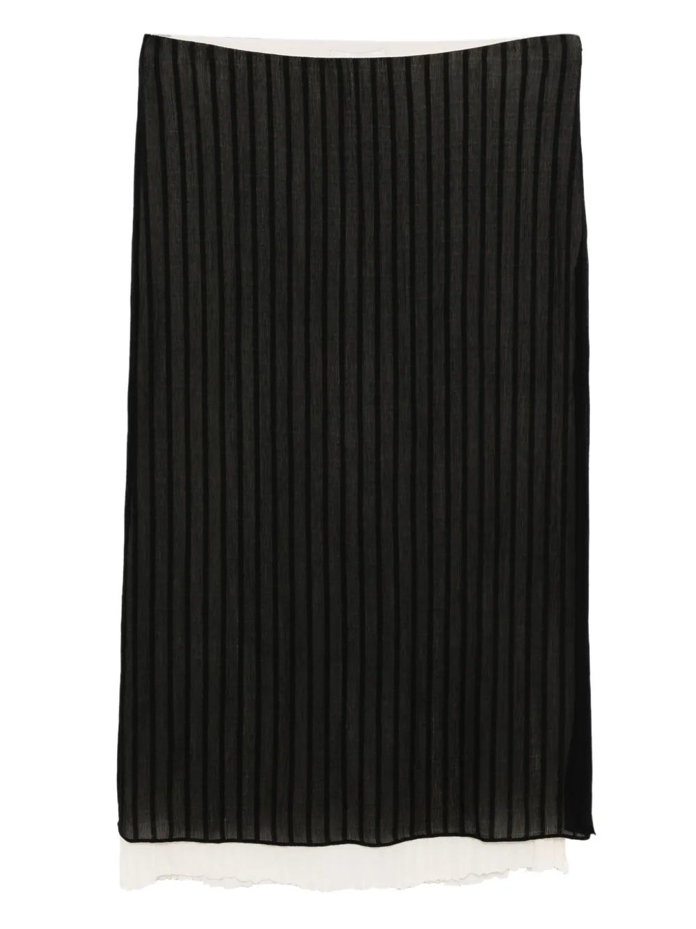 Vince layered skirt | Black | Image 1