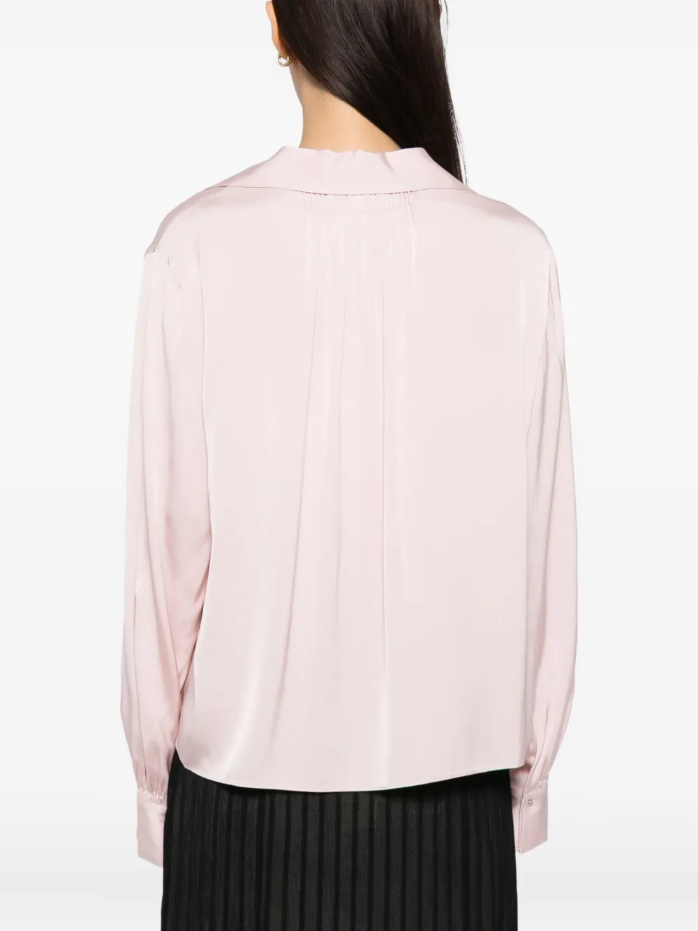 Vince Gesmockte blouse Roze