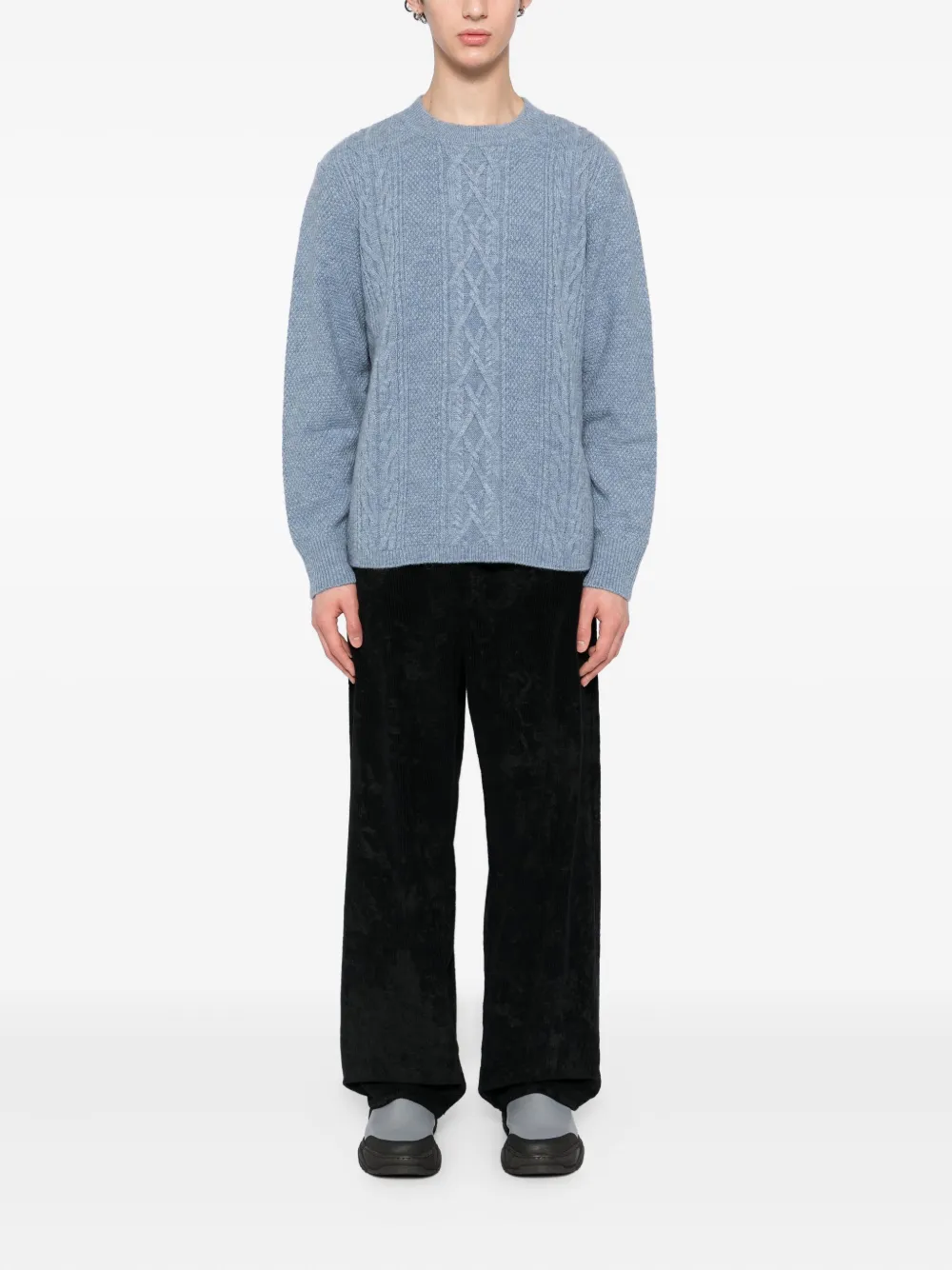 Wax London Hyatt trui - Blauw