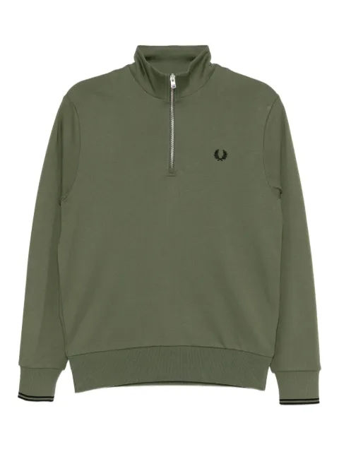 Fred Perry logo-embroidered sweatshirt