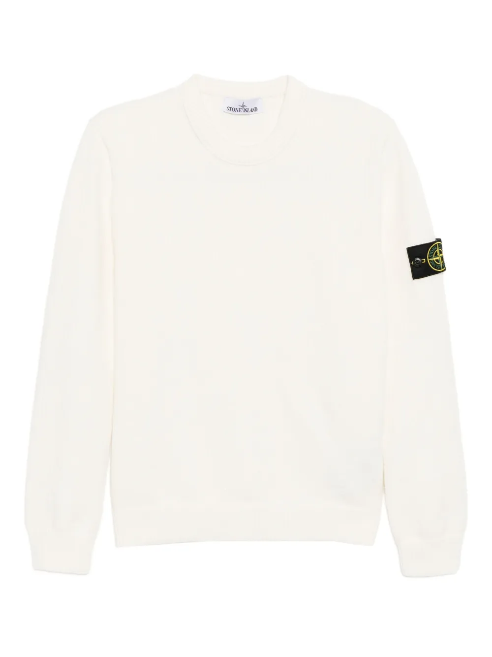 Stone Island logo-patch jumper | Neutrals | Image 1