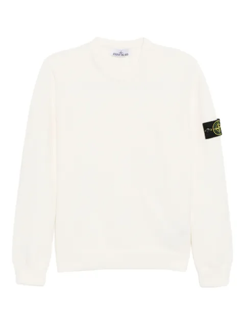 Stone Island logo-patch jumper